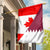 Canada Flag With Qatar Flag RLT12 - Wonder Print Shop