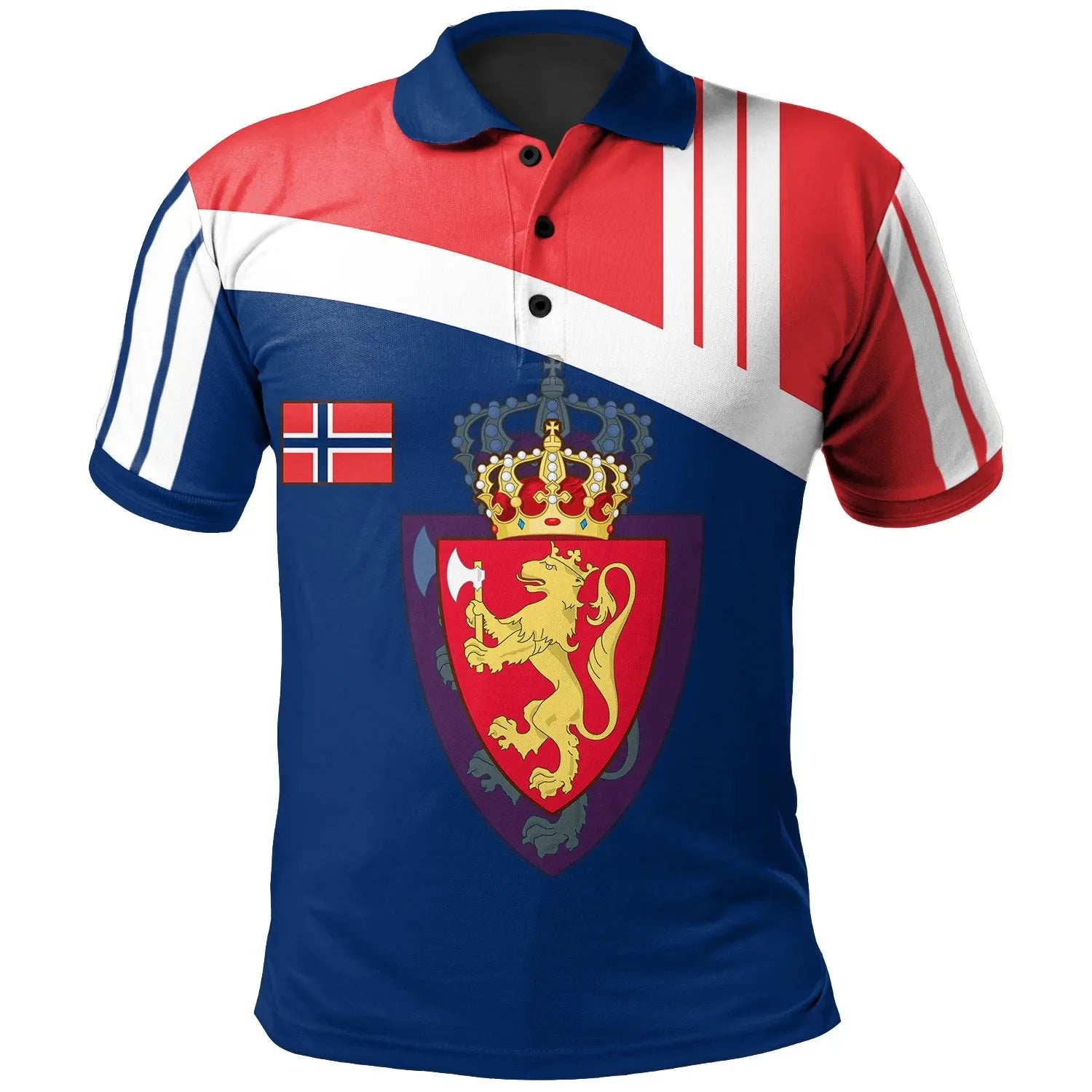 Norway Polo Flag Of Norway RLT7 - Wonder Print Shop