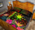 The Philippines Polynesian Quilt Bed Set Hibiscus and Banana Leaves RLT6 - Wonder Print Shop