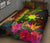 The Philippines Polynesian Quilt Bed Set Hibiscus and Banana Leaves RLT6 - Wonder Print Shop