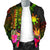 The Philippines Polynesian Personalised Men's Bomber Jacket Hibiscus and Banana Leaves RLT6 - Wonder Print Shop