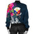 The Philippines Personalised Women's Bomber Jacket Summer Vibes RLT6 - Wonder Print Shop