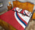 Serbia Quilt Bed Set Serbia Flag Red RLT7 - Wonder Print Shop