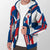 Sherpa Hoodie Serbia Flag Color With Coat Of Arm RLT7 - Wonder Print Shop