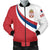 Serbia Men's Bomber Jacket Serbia Flag Red RLT7 - Wonder Print Shop