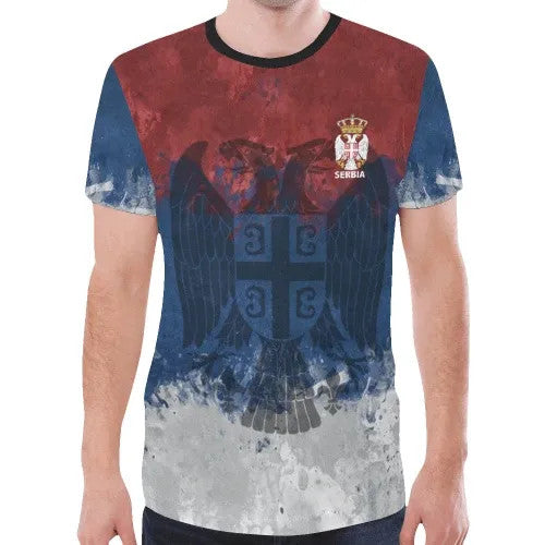 Serbia T Shirt Serbia All Over Print T Shirt RLT7 - Wonder Print Shop