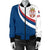 Serbia Women's Bomber Jacket Serbia Flag Blue RLT7 - Wonder Print Shop