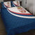 Serbia Quilt Bed Set Serbia Flag Blue RLT7 - Wonder Print Shop