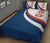 Serbia Quilt Bed Set Serbia Flag Blue RLT7 - Wonder Print Shop