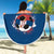 Serbia Soccer Beach Blanket RLT7 - Wonder Print Shop