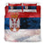 Serbia Bedding Set Galaxy Style Serbia Flag RLT7 - Wonder Print Shop