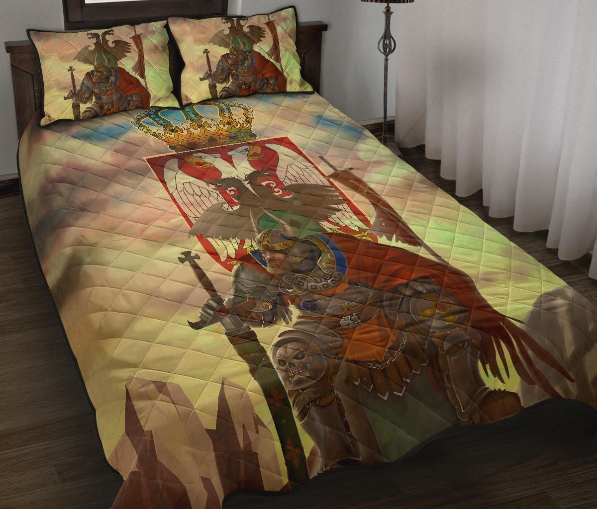 Serbia Quilt Bed Set Serbian Warrior RLT7 - Wonder Print Shop