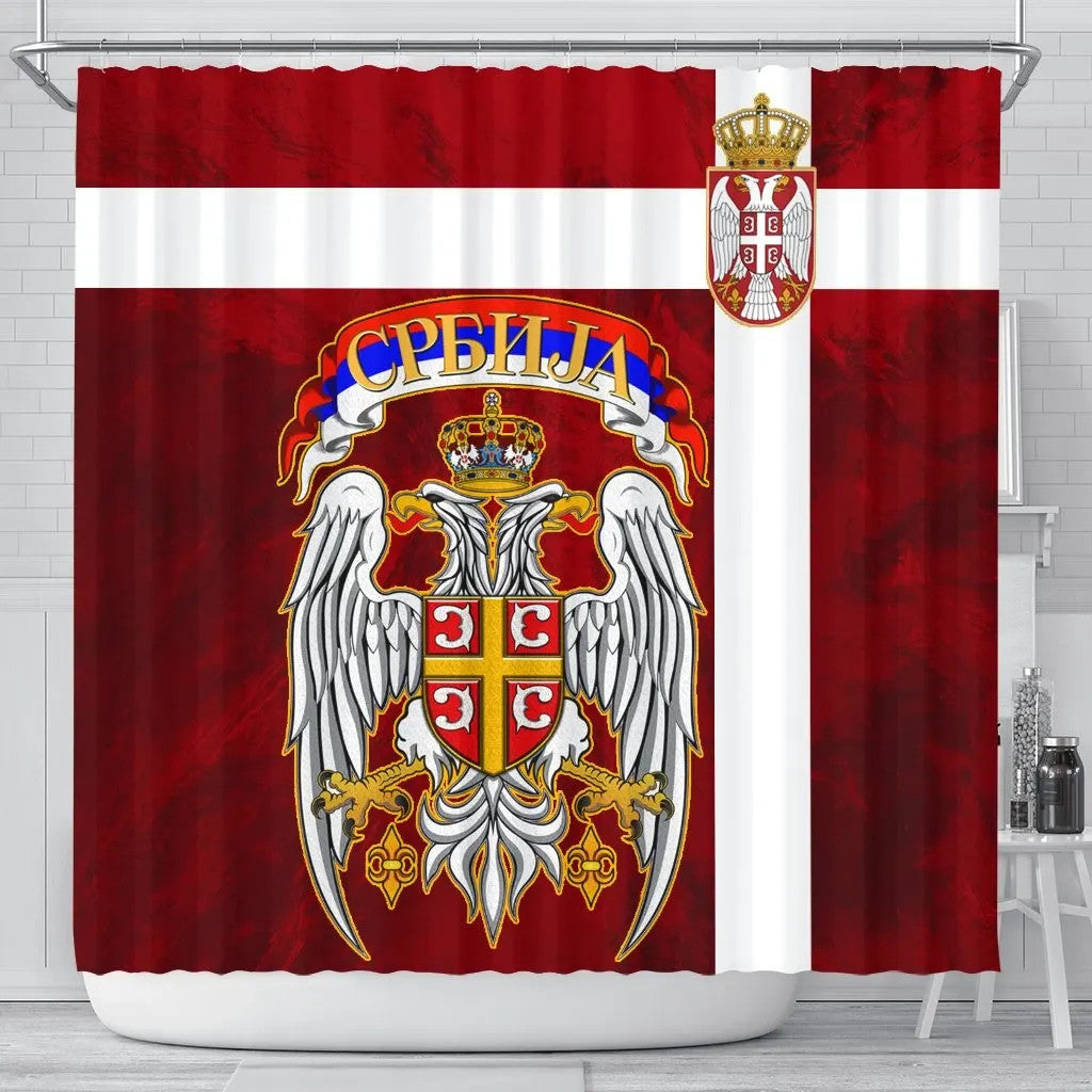 serbia-shower-curtain-best-serbian-eagle-tattoo