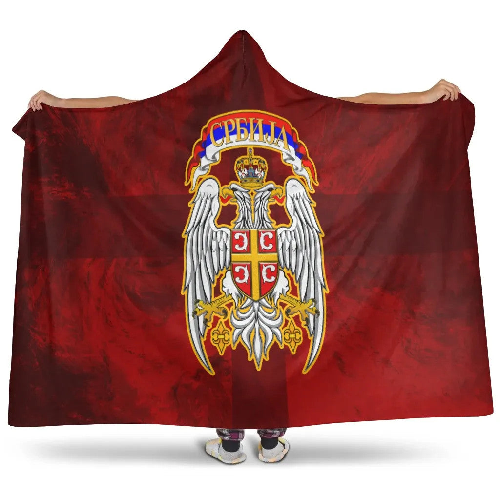 serbia-hooded-blanket-best-serbian-eagle-tattoo