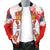 Serbia Men's Bomber Jacket Serbia National Flag and Emblem RLT7 - Wonder Print Shop