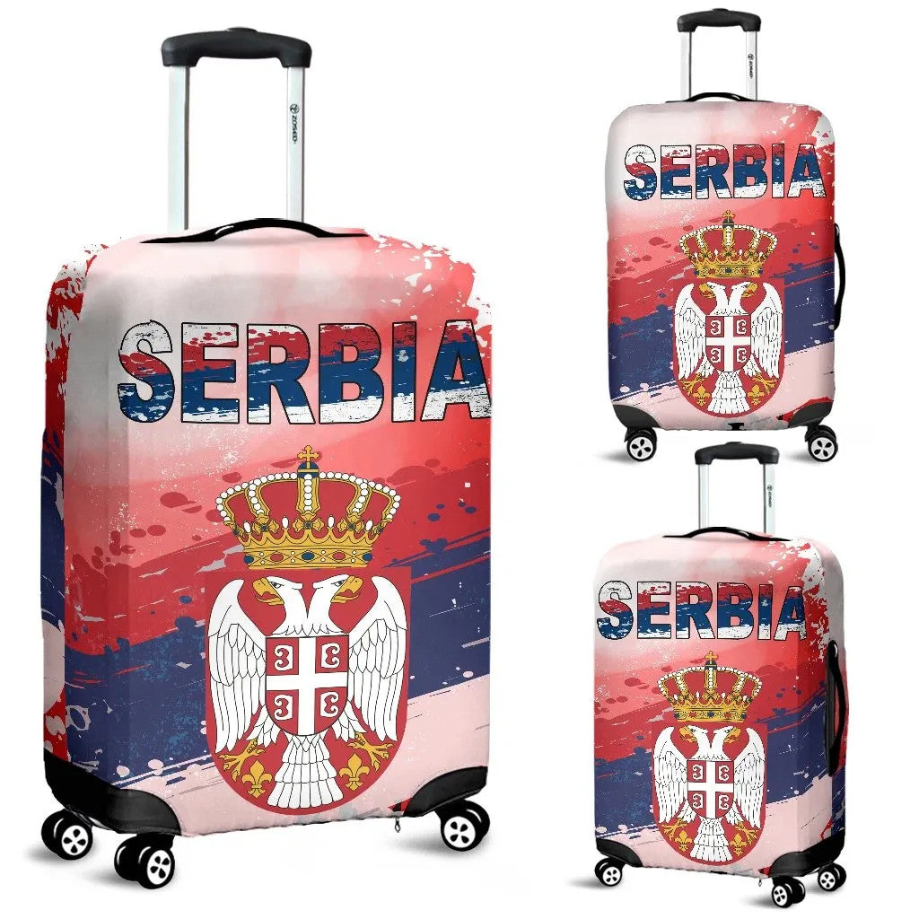 serbia-luggage-covers-serbia-national-flag-and-emblem