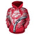 Trinidad and Tobago Lion Red Hoodie RLT6 - Wonder Print Shop