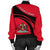 Trinidad and Tobago Coat Of Arms Women Bomber Jacket Sticket RLT6 - Wonder Print Shop