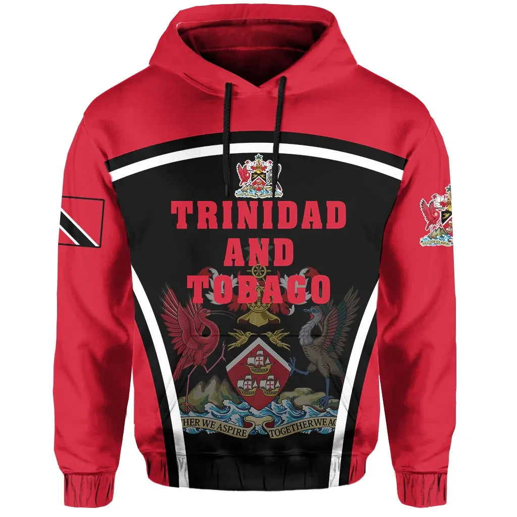 Trinidad and Tobago Hoodie Sport Style RLT6 - Wonder Print Shop