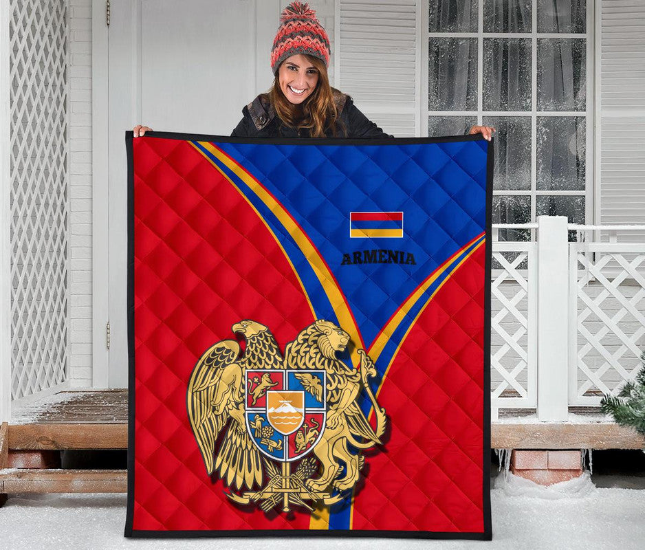 Armenia Premium Quilt - Armenian Pride RLT8 - Wonder Print Shop