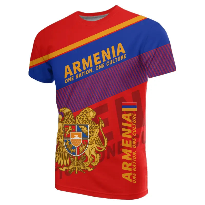 Armenia Flag Motto T Shirt Limited Style RLT8 - Wonder Print Shop