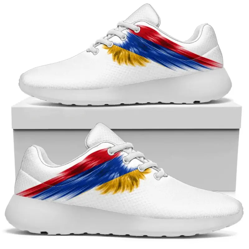 Armenia Sneakers Wings Flag (Womens/Mens) RLT8 - Wonder Print Shop