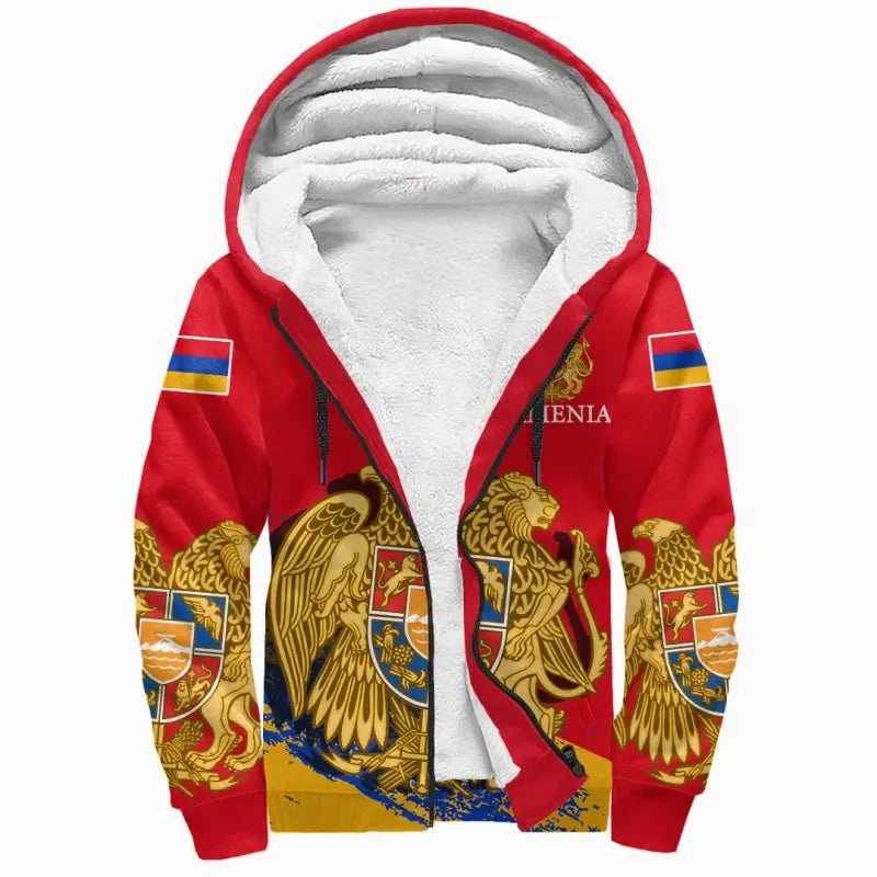 Armenia Special Sherpa Hoodie RLT8 - Wonder Print Shop