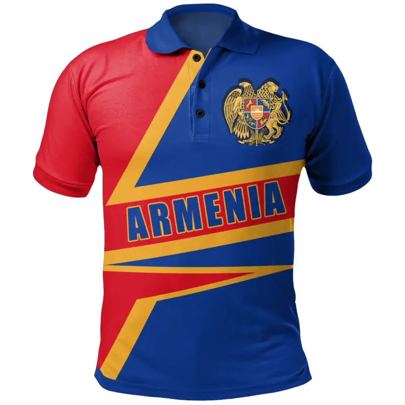 Armenia Polo Shirt Armenia Pride RLT8 - Wonder Print Shop