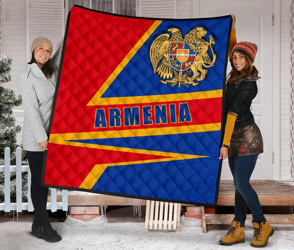 Armenia Premium Quilt - Armenia Pride RLT8 - Wonder Print Shop