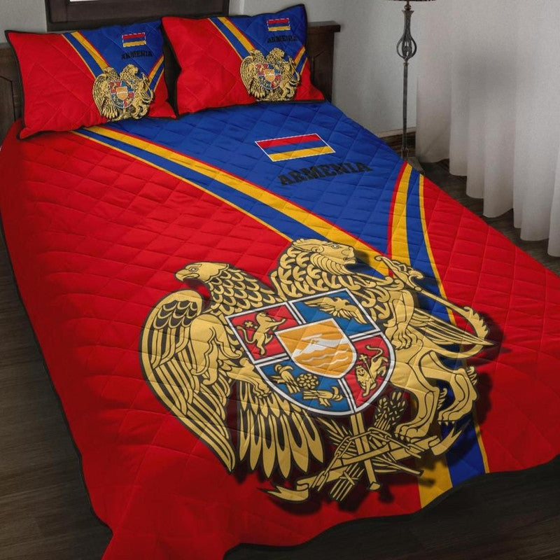 Armenia Quilt Bed Set - Armenian Pride RLT8 - Wonder Print Shop