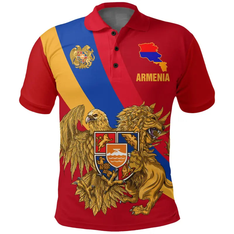 Armeria Special Flag Polo Shirt RLT8 - Wonder Print Shop