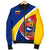 Venezuela Bomber Jacket, Venezuela Coat Of Arms Pattern RLT7 - Wonder Print Shop