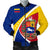 Venezuela Bomber Jacket, Venezuela Coat Of Arms Pattern RLT7 - Wonder Print Shop