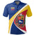 Venezuela Polo Shirt, Venezuela Coat Of Arms Pattern RLT7 - Wonder Print Shop