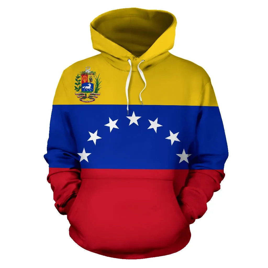 Venezuela Hoodie Flag RLT7 - Wonder Print Shop