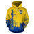 Colombia All Over Hoodie Smudge Style RLT7 - Wonder Print Shop