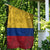 colombia-garden-flag-house-flag-grunge-style