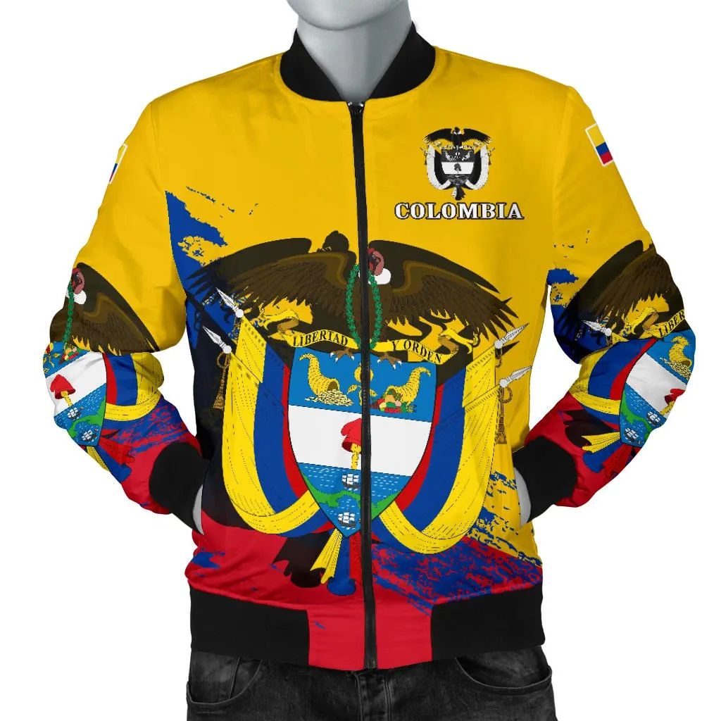 Colombia Special Men's Bomber Jacket RLT7 - Wonder Print Shop