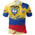 Colombia Polo Shirt Colombia Flag Brush RLT7 - Wonder Print Shop