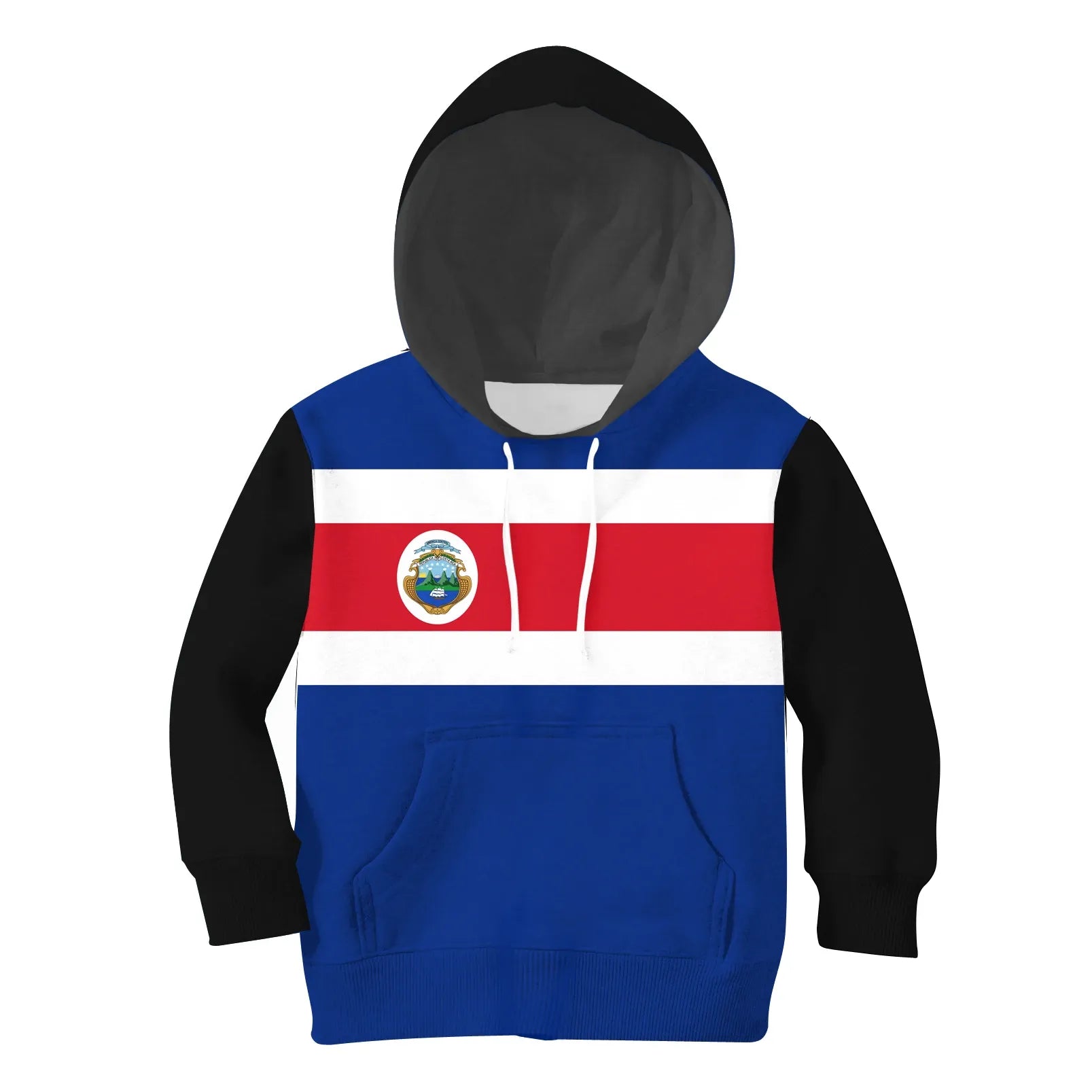 Costa Rica Kid Unisex Hoodie RLT13 - Wonder Print Shop