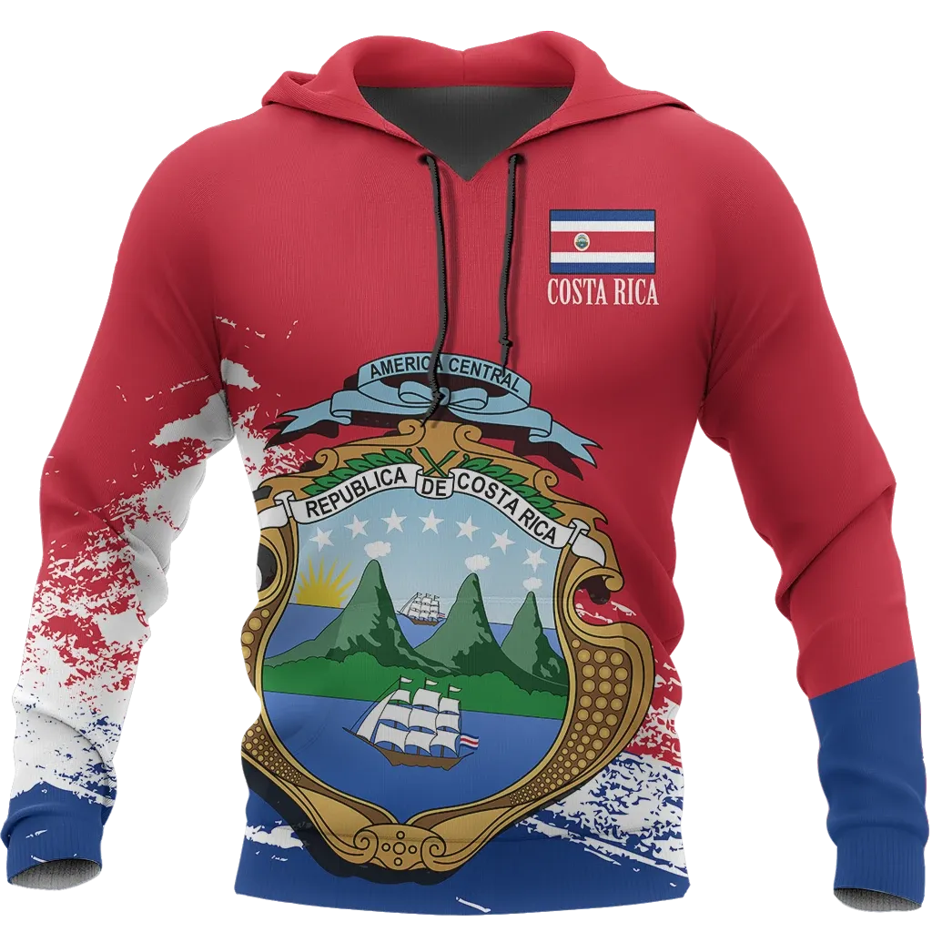 Costa Rica Hoodie Special RLT13 - Wonder Print Shop