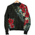 Costa Rica Hibiscus Women's Bomber Jacket RLT13 - Wonder Print Shop