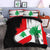 Lebanon Flag Bedding Set Flag Style4 RLT6 - Wonder Print Shop