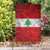 LEBANON Garden Flag House Flag (Grunge Style) RLT6 - Wonder Print Shop