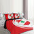 Lebanon Flag Coat Of Arms Quilt Bed Set Circle1 RLT6 - Wonder Print Shop