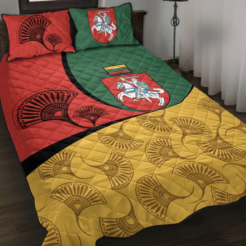 Lithuania Quilt Bed Set - Flag of Lithuania RLT6 - Wonder Print Shop