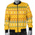 Lithuania Christmas Bomber Jacket For Men - Yellow RLT6 - Wonder Print Shop