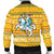 Lithuania Christmas Bomber Jacket For Men - Yellow RLT6 - Wonder Print Shop