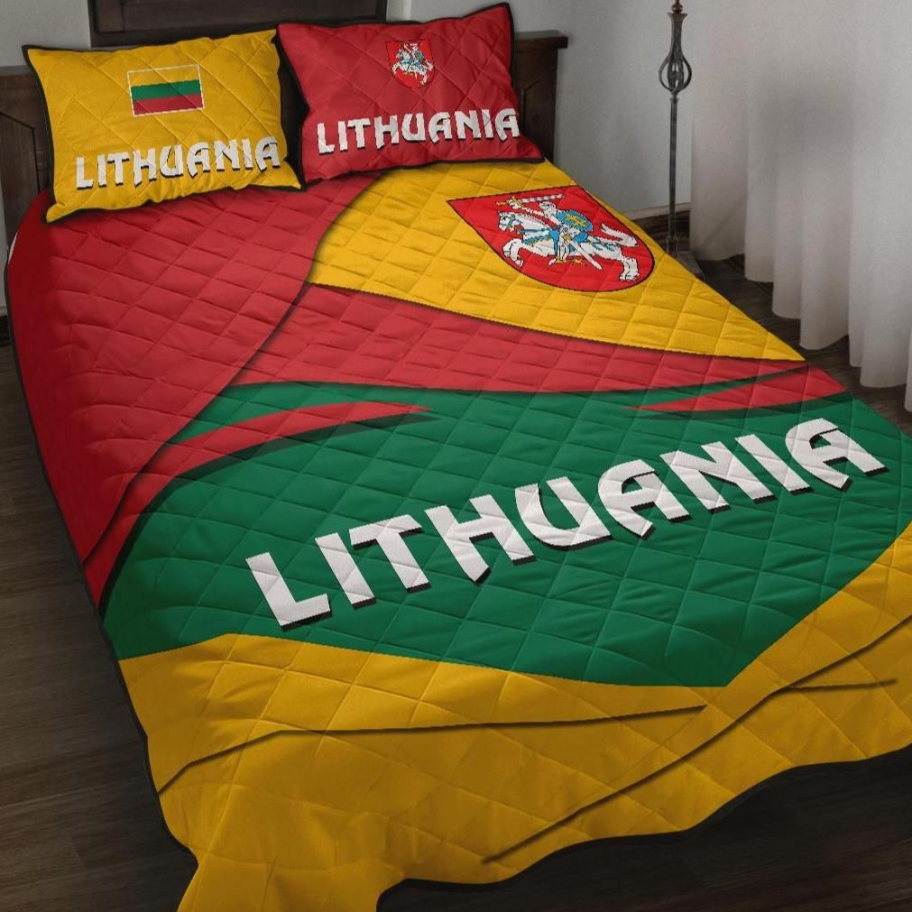 Lithuania Quilt Bed Set - Lithuania Pride RLT6 - Wonder Print Shop