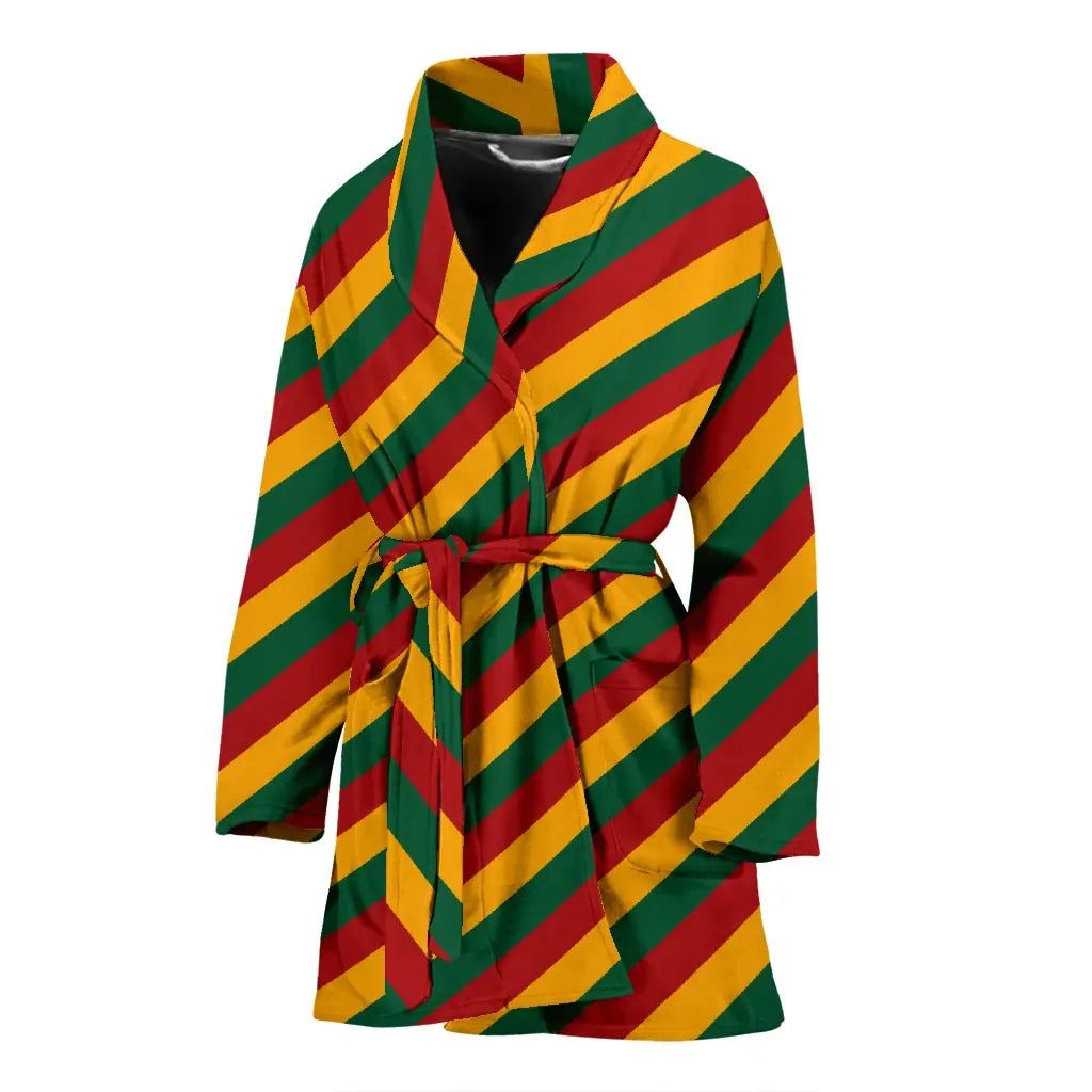 lithuania-flag-pattern-unisex-bathrobe